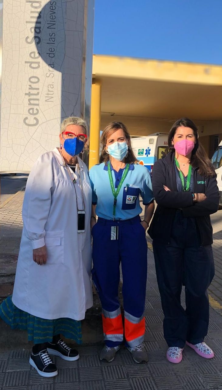 Galardonada Verónica Fernández Ortiz, enfermera referente Covid para centros educativos adscritos al centro de salud `Ntra. Sra. de las Nieves´ de Los Palacios
