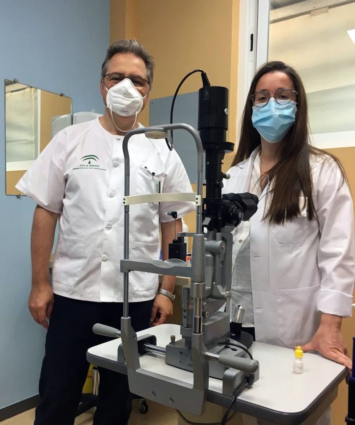 El Hospital de Valme trata la enfermedad oftalmológica del glaucoma con una técnica novedosa de implante
