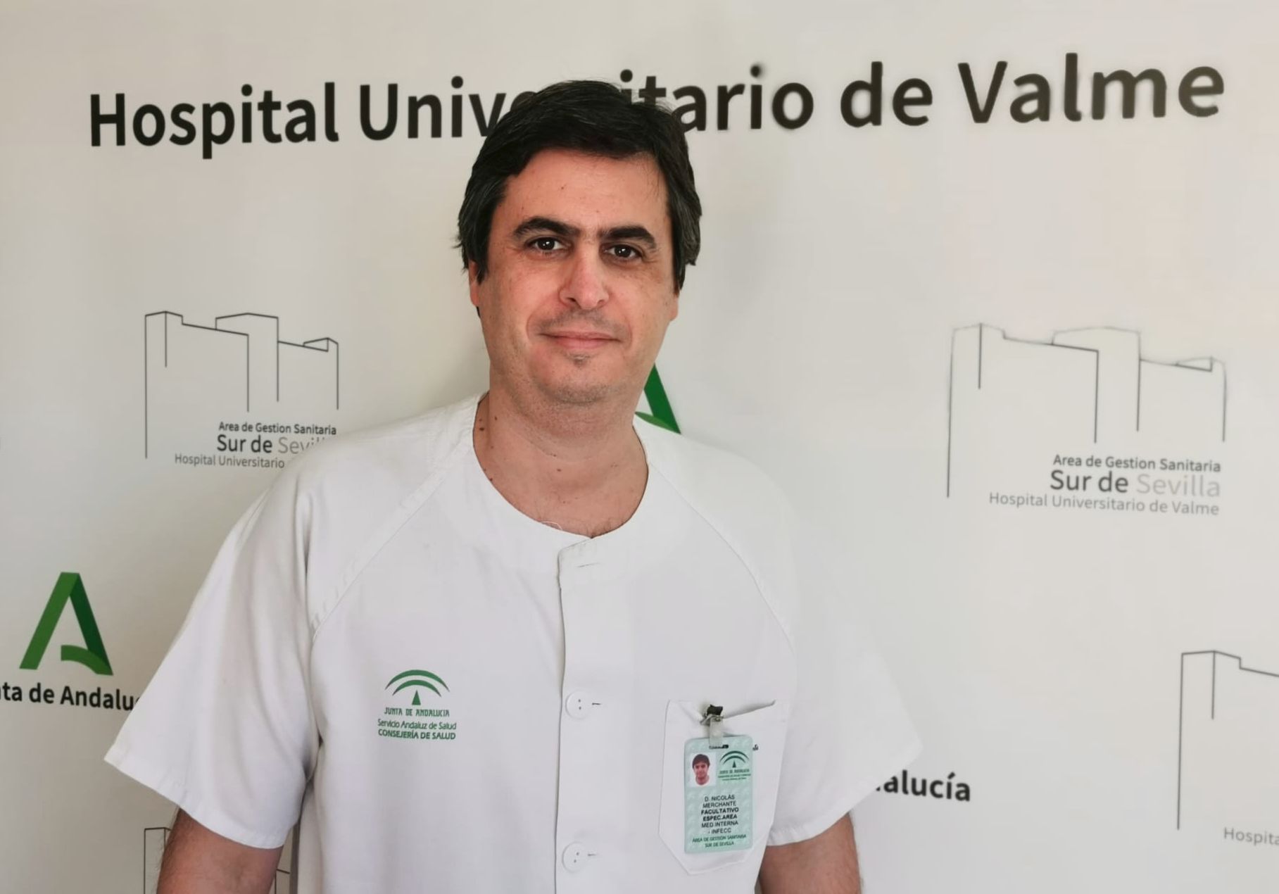 El facultativo del Hospital de Valme Nicolás Merchante Gutiérrez, nombrado coordinador de PIRASOA