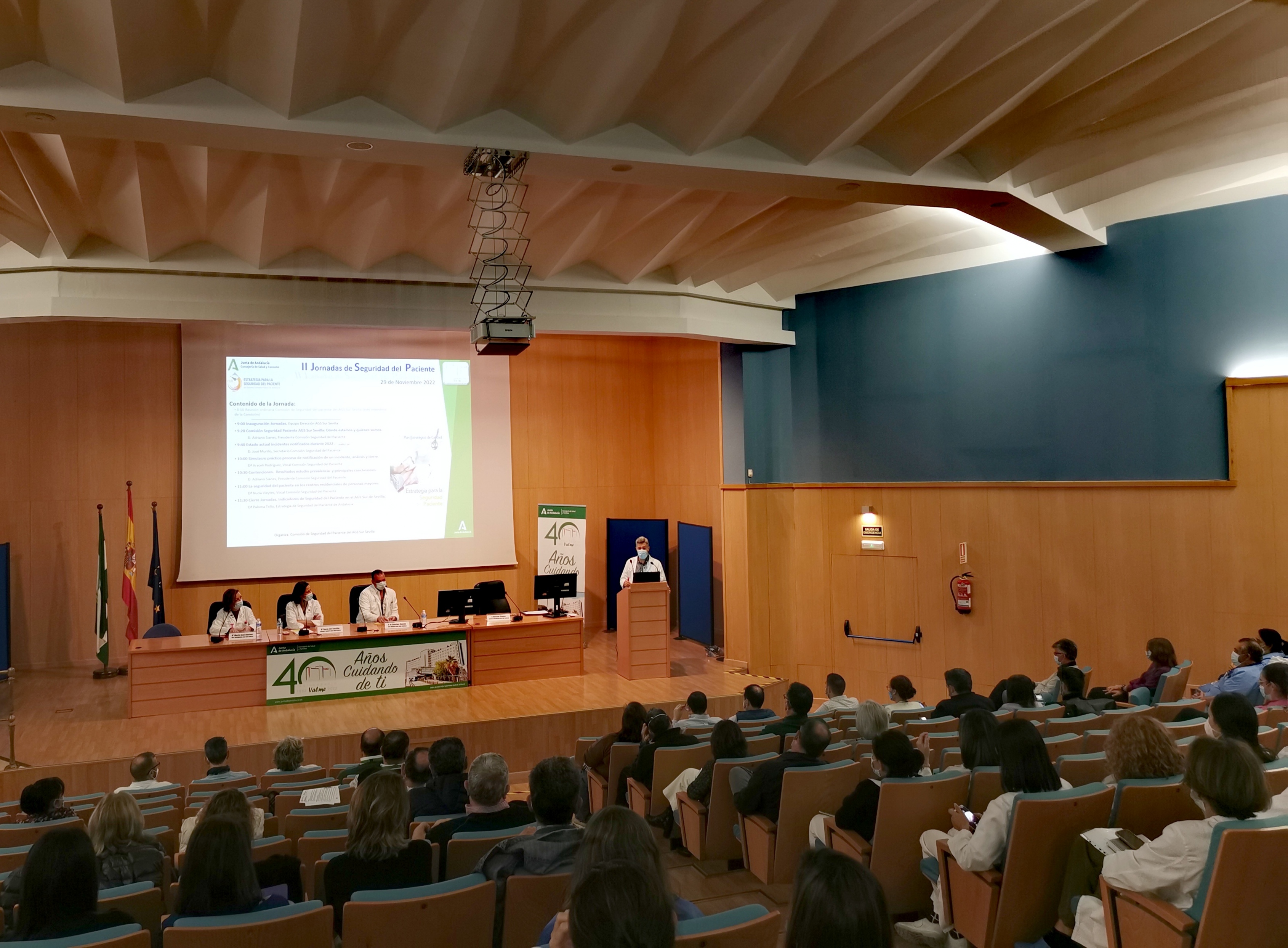 El Área de Gestión Sanitaria Sur de Sevilla celebra su II Jornada de Seguridad del Paciente